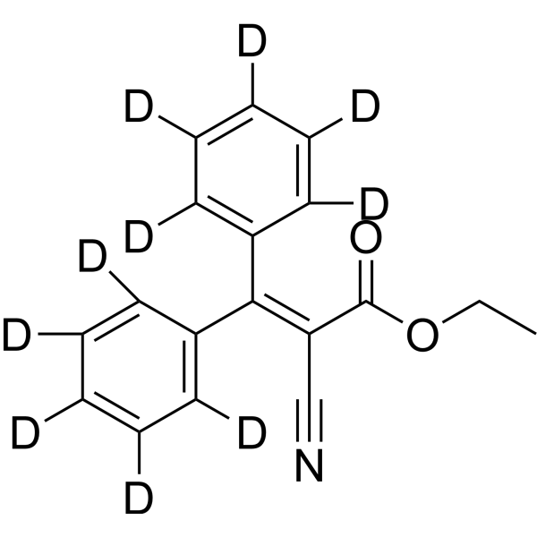 Ethyl 2-cyano-3,3-diphenylacrylate-d10 2196199-15-0